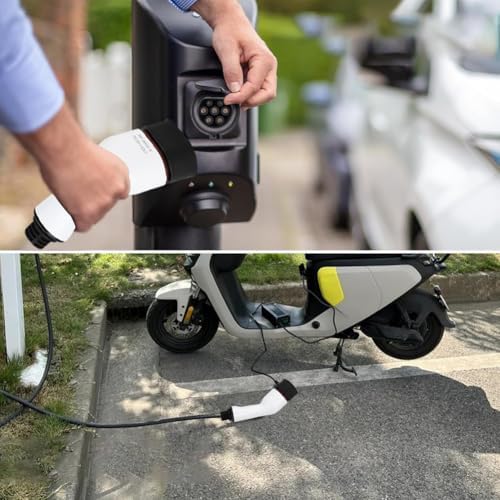 Adaptateur Type 2 IEC 62196 Voiture Electrique Motos Vélos Électriques Chargeur EV 32 A 22 KW
