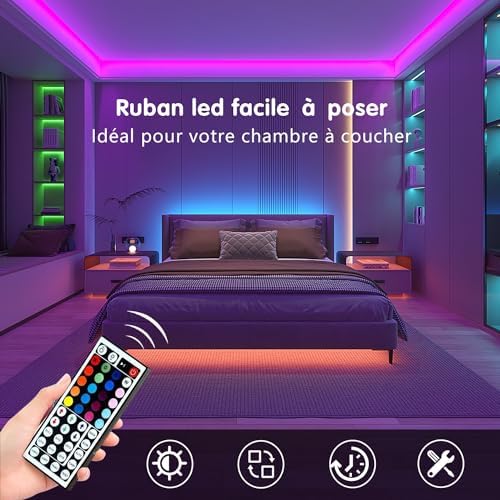 Ruban LED Keepsmile 30m Décoration Chambre et Bureau