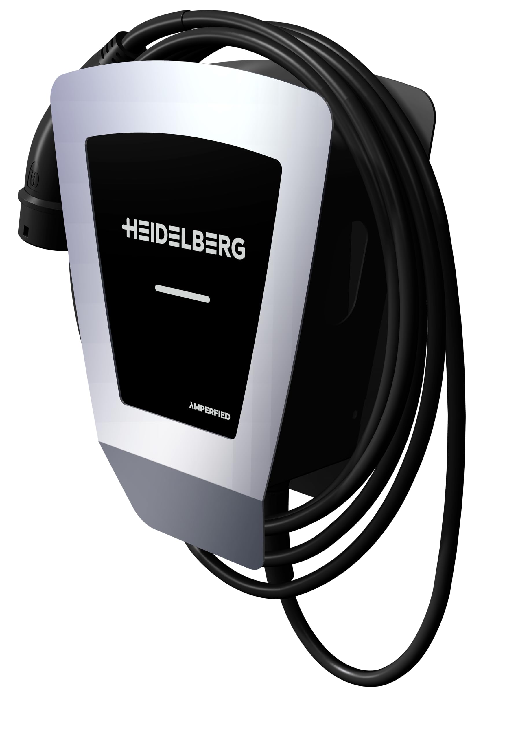 Amperfied Wallbox HEIDELBERG 11 kW pour particuliers et entreprises Station de charge avec garantie 5 ans Station de cha
